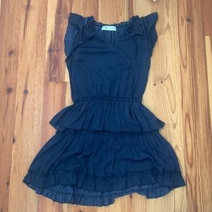 Impeccable Big Navy Romper Size M!
